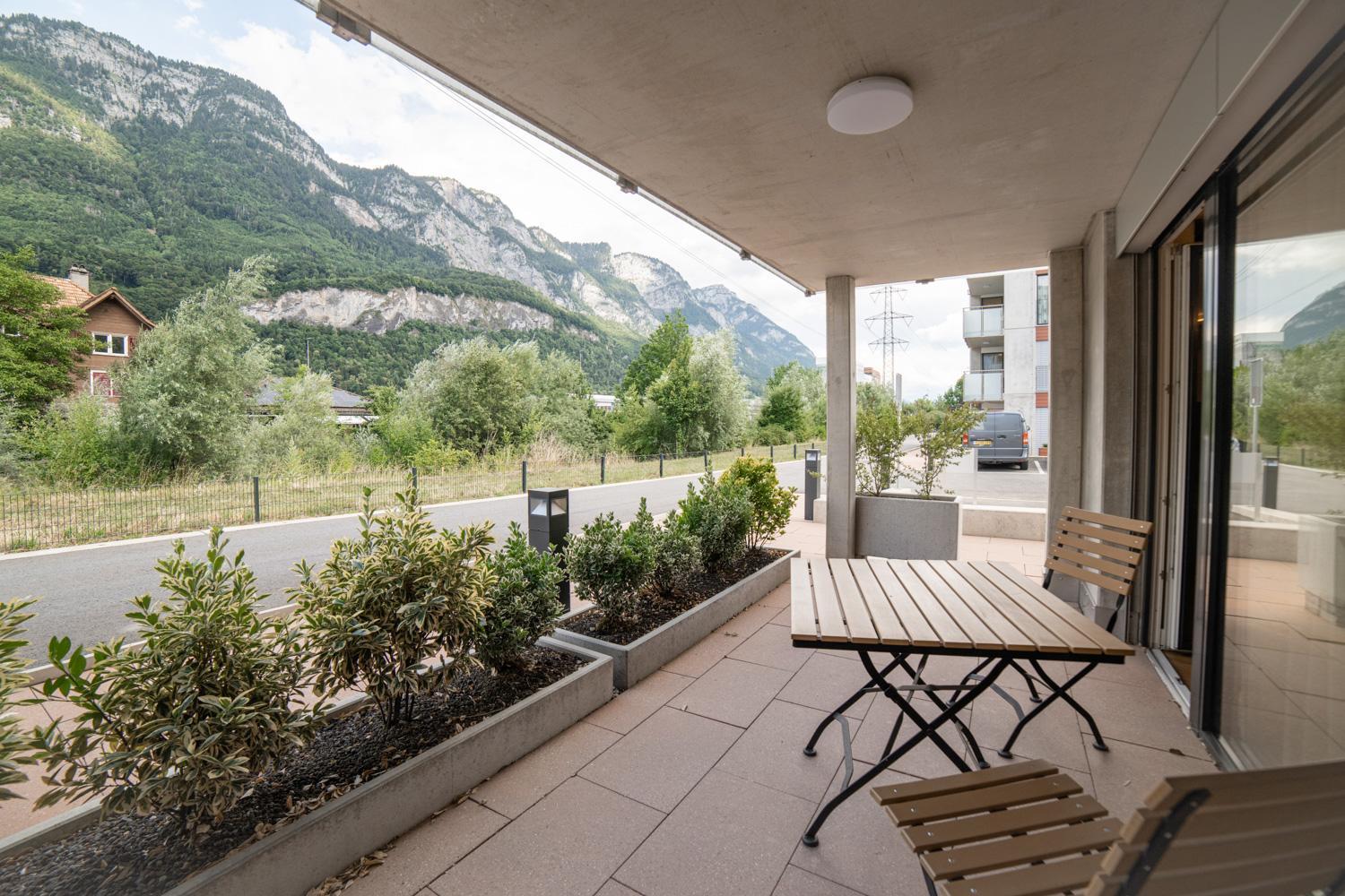 Waz Wohnen Auf Zeit - Flums Apartment Bagian luar foto