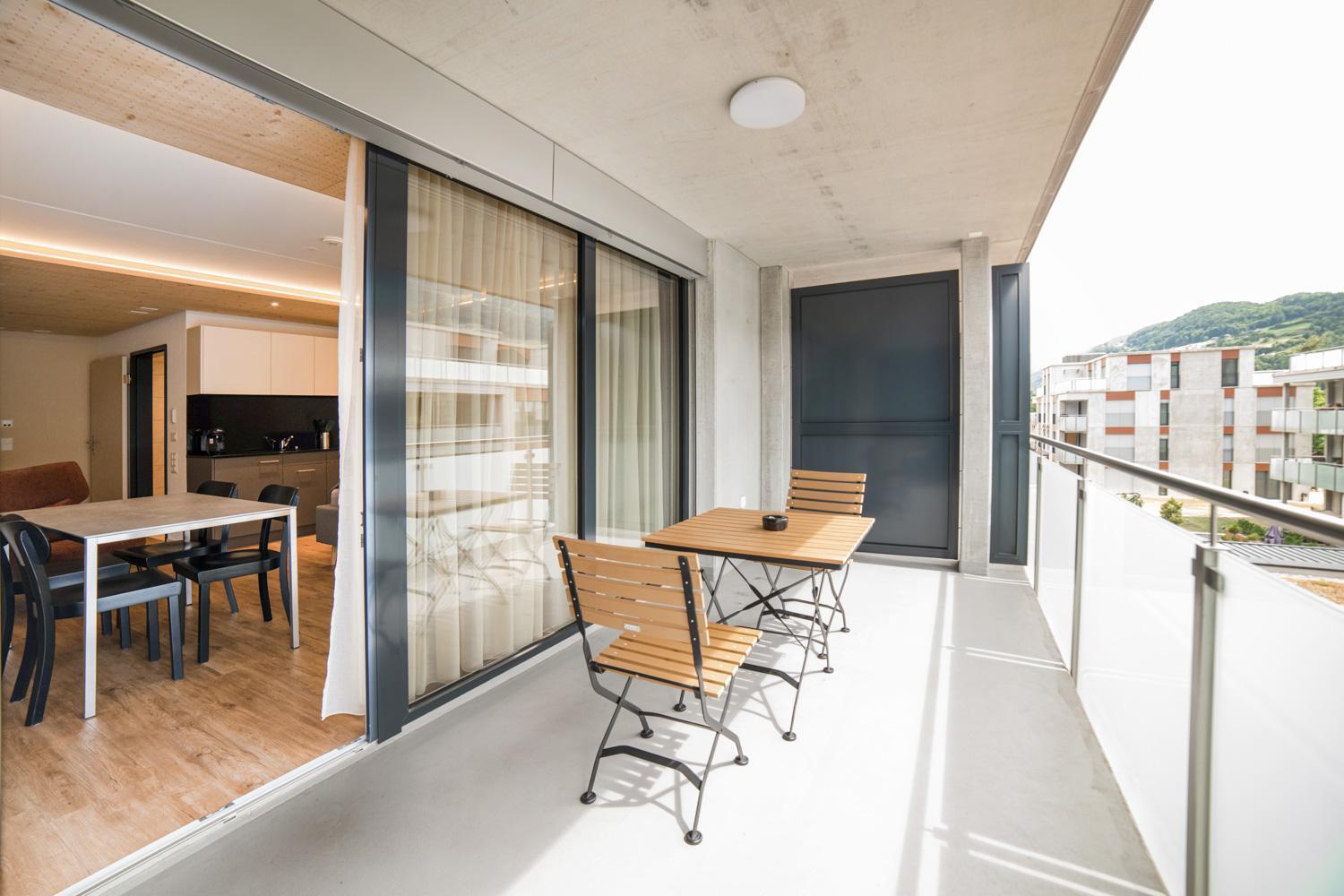 Waz Wohnen Auf Zeit - Flums Apartment Bagian luar foto